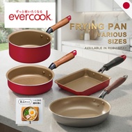 Evercook Lightweight Non Stick Frying Pan Egg Pan 500 Day Warranty IH Compatible PFOA PFOS Free