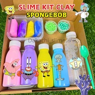 SLIME KIT CLAY SPONGEBOB SLIME KIT/ SLIME KIT/ BY DAKACHI SLIME FAIL-PROOF SLIME KIT/