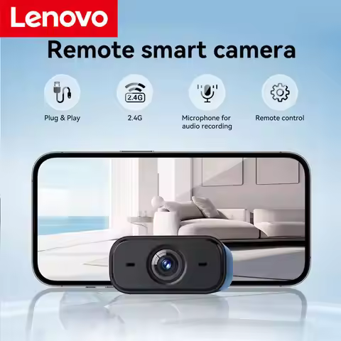 Lenovo X6 V720 Home Wireless Security Camera 1080P HD WiFi Indoor Monitor with Night Vision & Motion