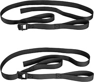 2 Pcs Pontoon Ladder Pull Up Straps,19.5 to 56 Inch Adjustable Marine Ladder Strap with Buckle,Reusa