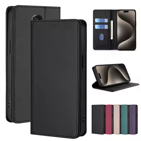 PU Leather Wallet Phone Case for OnePlus Ace Racing 2V 3V 3T 5T 6T 7T 8T 9RT Pro 5G Flip Cover Magne