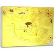 Joan Miro《My Blond》Canvas Wall Art WrappedCanvas Prints for Living Room Bedroom Poster Artwork Pictu