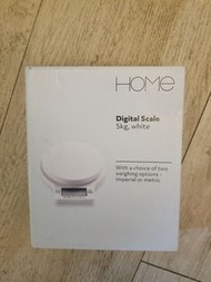 HOME 5kg 白色電子秤