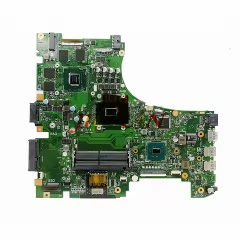 Original GL553VD Placa, Motherboard For Asus FX53VD ZX53V Series Laptop Mainboards i5-7300HQ GTX1050