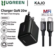 UGREEN Charger 1 Set 20W GaN Fast Charger