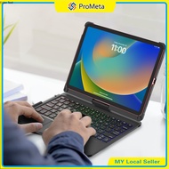Papan Kekunci Wayarles Wireless Keyboard W/Touchpad 360 Rotating for IPad 11 A16 Air4 5 6 Air M3 Min
