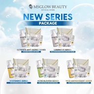 MS GLOW BEAUTY "New Series Package Free DTE" Whitening Package / Acne Package / Ultimate Package / W