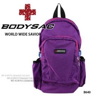 紫色耐磨機能小後背包  AMINAH~【BODYSAC B640】