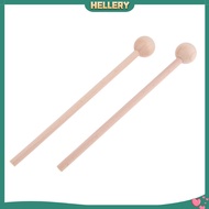 [HELLERY] 2 Pieces Wooden Mallets Percussion Sticks for Xylophone Chime Bell Non-