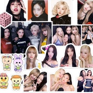 40-200pcs BP WORLD TOUR JUMP Album THE GIRLS DDU-DU Washi Tape Photo Sticker LISA JENNIE ROSE JISOO 