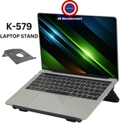 K-579 Adjustable Laptop Stand Laptop Holder Foldable Notebook Stand Laptop Ventilation Cooling Stand