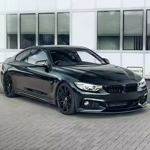 4Pcs Front Bumper Lip Diffuser Splitter Body Kit Cover For BMW F32 F33 F36 420i 430i 420d M440i 2014