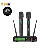2HAND / 4HAND PROFESSIONAL BNK UHF HANDHELD MICROPHONE WIRELESS MICROFONO KARAOKE WIRELESS MICROPHON