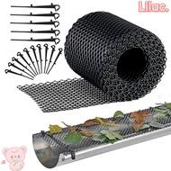VIOLETLILAC Gutter Leaf Prevention, 15cm×6m Plastic Mesh Guard,  Anti-Falling  Garden Bird Fence Fro