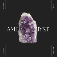Purple Haze Amethyst Keepsake Crystal Geode Woodd Sage Meditating Spiritual Precious Stones Ideas Gems