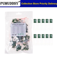 180PCS=18value*10PCS Polyester film capacitor Assorted Kit contains 2A104J 2A332J 2A472J 2A103J 2A33