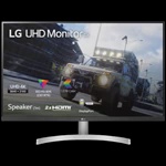 Màn hình LG 32UN500-W 31.5inch/4K/VA/60Hz/4ms/350nits/HDMI+DP+Audio/Loa/Đen