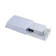 100M 2 Port Waterproof Wall Mount Poe Extender Plastic Outdoor 250m PoE Extender Standard Ieee802.3 