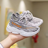 New Childrens Sports Shoes Boys Coconut Shoe Fly Woven Breathable Girls Casual Shoe Soft Soled Baby 