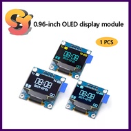 [Ready Stock Supply] 3cm OLED Display Screen Module White/Blue/Two-Color 128 * 64 Pixel Microcontrol