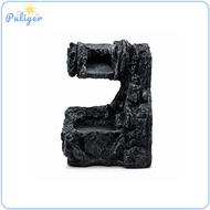 Kesoto Realistic Mountain Waterfall Aquarium Decoration Safe Aquarium Waterfall Ornament Scenic Aqua