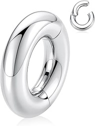 Segment Ring Septum Jewelry PA Piercing Jewelry 316L Surgical Steel 12G 10G 8G 6G 4G 2G 0G 00G Ear P