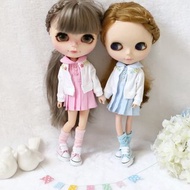 Blythe 夾克套裝 // Neo Blythe、Pullip、Licca 的娃娃衣服。