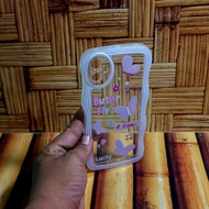 Case Samsung A04e A042 A042F Softcase Black Butterfly Samsung SM-A042F