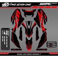 DECAL YAMAHA WR 155 FULL BODY/SUPERGLOSSY/PREMIUM/CUSTOM/VARIASI HITAM