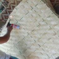 Amakan/Sawali Real Native Bamboo Wall Decoration 1Pc/Size 4X8ft.(Plain Design)