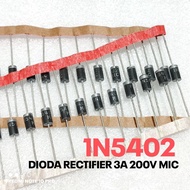 (5 PCS) 3A DIODE 1N5402 1N 5402 RECTIFIER DIODE IN5402 IN 5402 200V ORIGINAL MIC ROLL