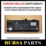 BATERAI LAPTOP APPLE MACBOOK PRO 15" A1321 A1286 A1382 MC371 HITAM ORI