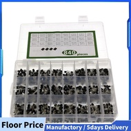840Pcs/Set 24Values TO-92 Transistor BC547 BC327 BC337 2N2222 3904 PNP/NPN Transistors Set Electroni