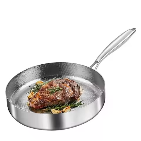20/24/28cm Titanium Hammered Pan Pro Multi-Function Ultra-Durable Fry Cooking Pan Titaniums Nutri Pa