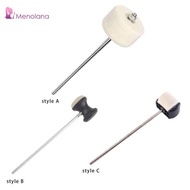 [Menolana] Bass Drum Beater, Bass Drum Pedal Mallet Percussion, Marching Band Accessory Kick Drum Fo