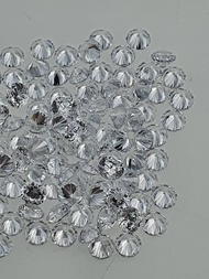 CZ Cubic Zirconia เพชรรัสเซีย เพชรสำหรับประดับนาฬิกาเพชรประดับกรอบพระเพชรประดับแหวนเหลี่ยมคม เม็ดเสม