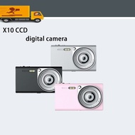Student Camera Mini Portable Retro Card Machine CCD Shooting Video Digital HD Camera X10 CCD Digital