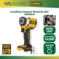 DEWALT DCF911N-B1 1/2" 20V Brushless Cordless Impact Wrench / dewalt impact wrench / impact gun mesi
