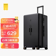 地平线8号（LEVEL8）行李箱拉杆箱密码箱 男女大容量28英寸PC箱  万向轮旅行箱 黑色