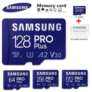 ซัมซุง  Samsung 32GB/64GB/128GB/256GB/512GB PRO Plus Micro SDXC  With SD Adapter