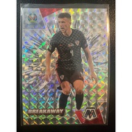 I815 Ivan Perisic Croatia Break Away Panini Mosaic Euro 2020 Football Card
