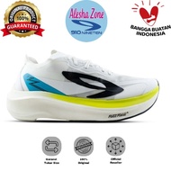 HIJAU 910 Nineten Men's running Shoes - Haze fuzz lite white green biru