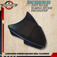 HITAM Latest VISOR PART VARIO 160 CBS VISOR VARIO 160 ABS MODEL LIKE ORIGINAL HONDA WINDSHIELD VARIO