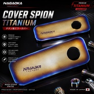 H2C TITANIUM MIRROR COVER CAN BE CUSTOMIZED WITH NAME