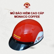Mũ bảo hiểm cao cấp Monaco Coffee