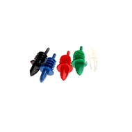 Plastic Liquor Pourer Free Flow Wine Bottle Pour Spout Stopper Dozen