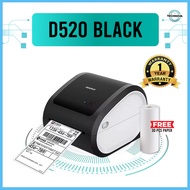 【iOS/Android】D520 Thermal Printer Bluetooth+USB phone fast printing Air Waybill + Barcode Label