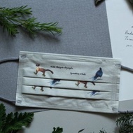 -木直牛勿- 平面醫療口罩 台灣特有種動物 單片包10入/盒