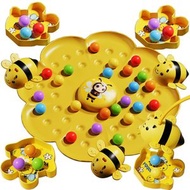 蜂巢釣魚適合兒童和成人的趣味家庭夜派對棋盤遊戲磁性玩具趣味家庭遊戲，適合 4 歲及以上兒童