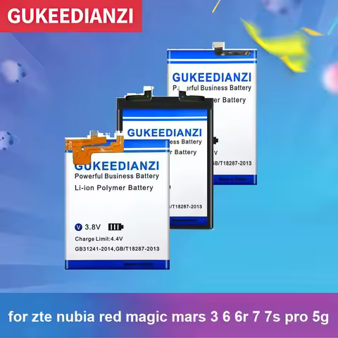 Battery 4600-5800mAh LI3923T89P8h636590 li3945T44P8h526391 LI3937T44P6H886639 For Zte Nubia Red Magi